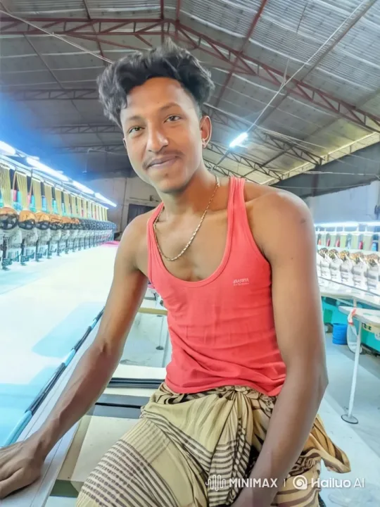Young Man Vandalizes Embroidery Machine in Factory – AI Generated Video | Hailuo AI
