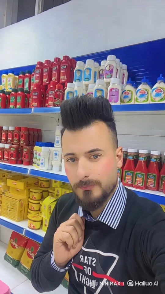 Mohammed Reflects on Ambition in a Colorful Store Setting – AI Generated Video | Hailuo AI