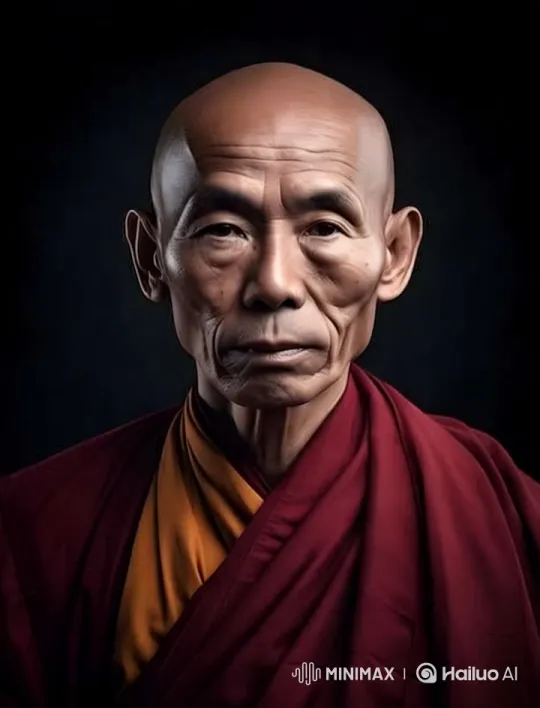 Monk's Wisdom: "A Quitter Never Wins" – AI Generated Video | Hailuo AI