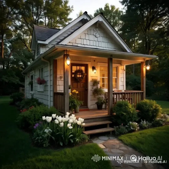 Charming Cottage in Lush Green Surroundings – AI Generated Video | Hailuo AI