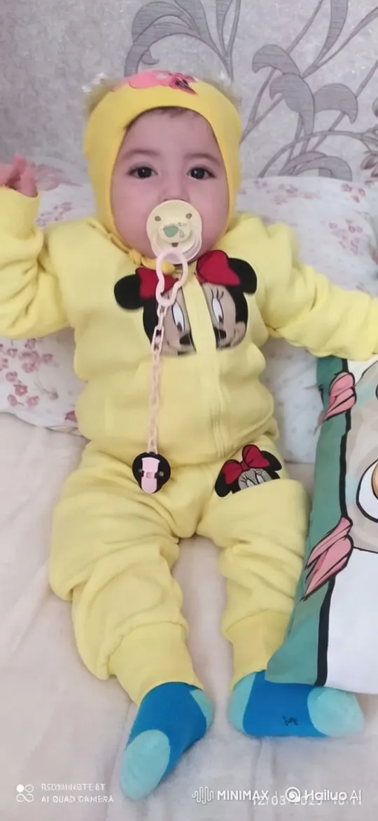 Baby in Minnie Mouse Outfit Performs Kung Fu Dance – AI Generated Video | Hailuo AI