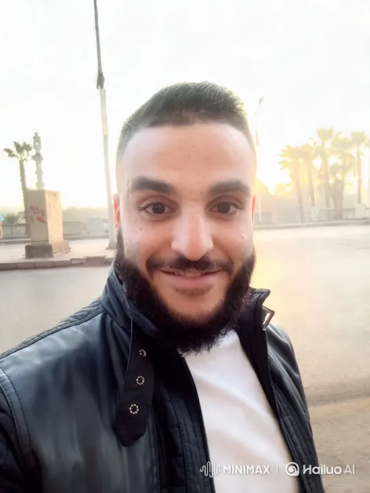 Man in Leather Jacket Drives to Pyramids at Sunrise – AI Generated Video | Hailuo AI