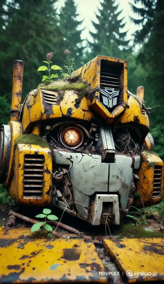 Rustic Remnants: A Transformer's Elegy – AI Generated Video | Hailuo AI