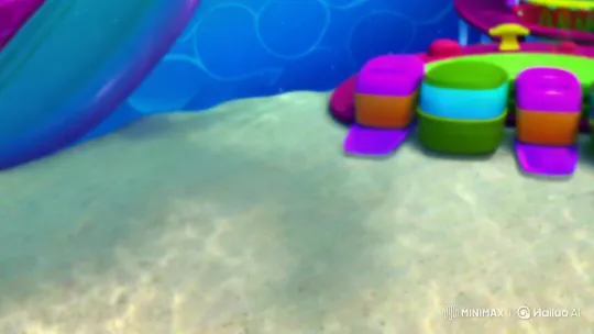 Grandpa Shark's Vibrant 3D Animated Underwater Adventure – AI Generated Video | Hailuo AI