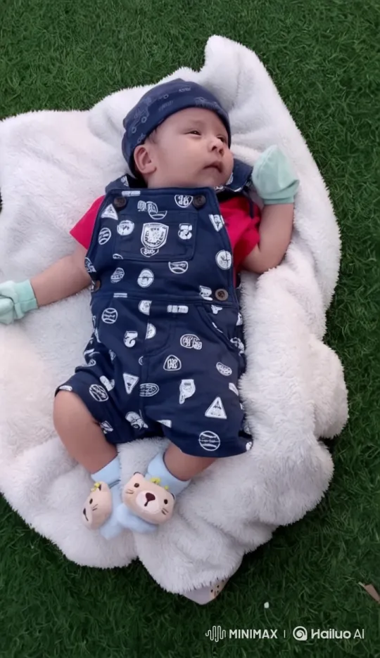 Baby's Playful Dance and Kung Fu Moves – AI Generated Video | Hailuo AI