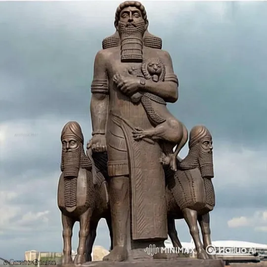 Ancient Statue Comes Alive with Subtle Animations – AI Generated Video | Hailuo AI