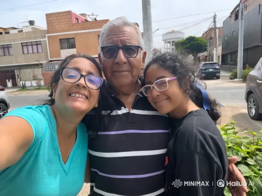 Joyful Dance Trio in a Sunny Residential Street – AI Generated Video | Hailuo AI
