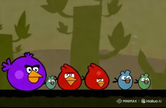 Early Prototype of Angry Birds Showcased – AI Generated Video | Hailuo AI