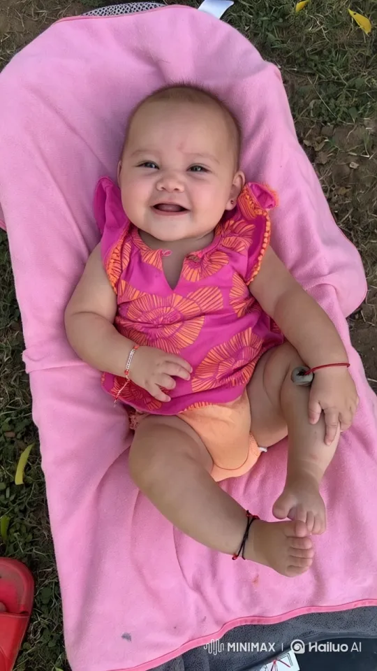 Baby Dancing with Joy in Vibrant Outfit – AI Generated Video | Hailuo AI