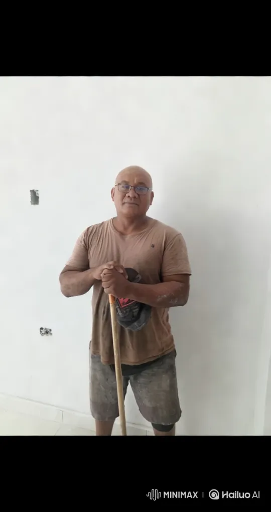 Worker Transforms into Kung Fu Dancer in White Room – AI Generated Video | Hailuo AI