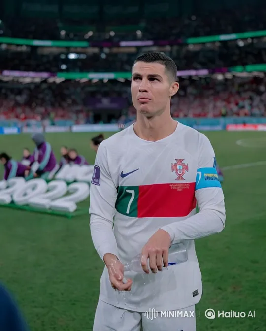Portugal Soccer Player Surprised with Golden Ball – AI Generated Video | Hailuo AI