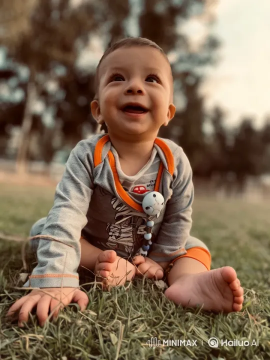 Baby's Playful Dance and Kung Fu Moves in Serene Setting – AI Generated Video | Hailuo AI