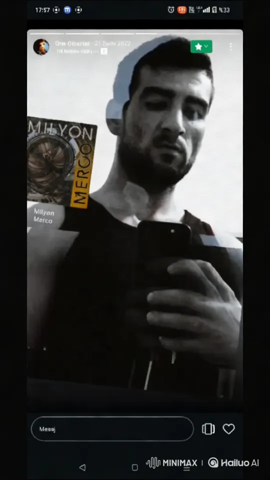 Dramatic Video with Man Reflecting on Smartphone – AI Generated Video | Hailuo AI