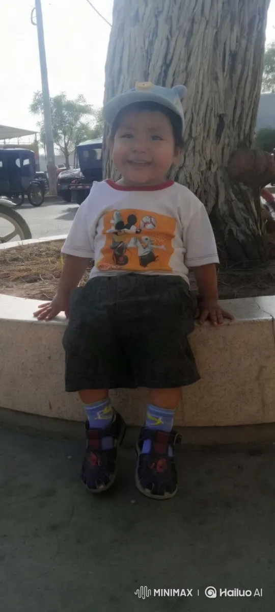 Child Dancing Joyfully on Bench in Serene Setting – AI Generated Video | Hailuo AI