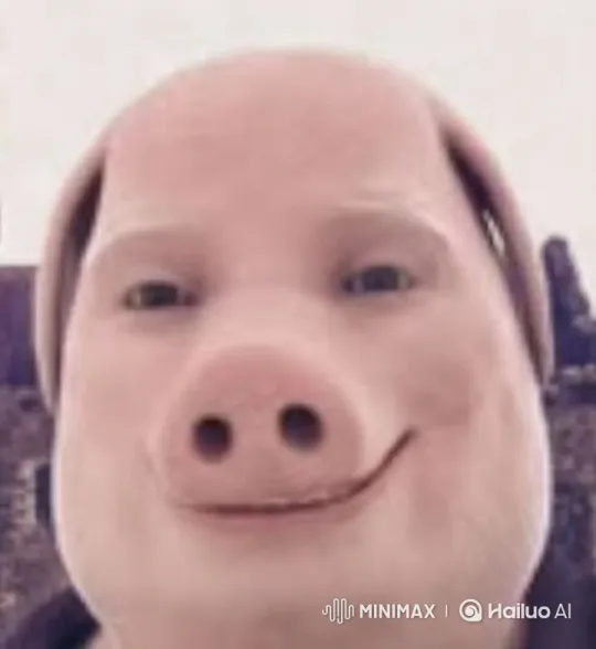 Rustic Charm: Man Rides Pig Through Countryside – AI Generated Video | Hailuo AI