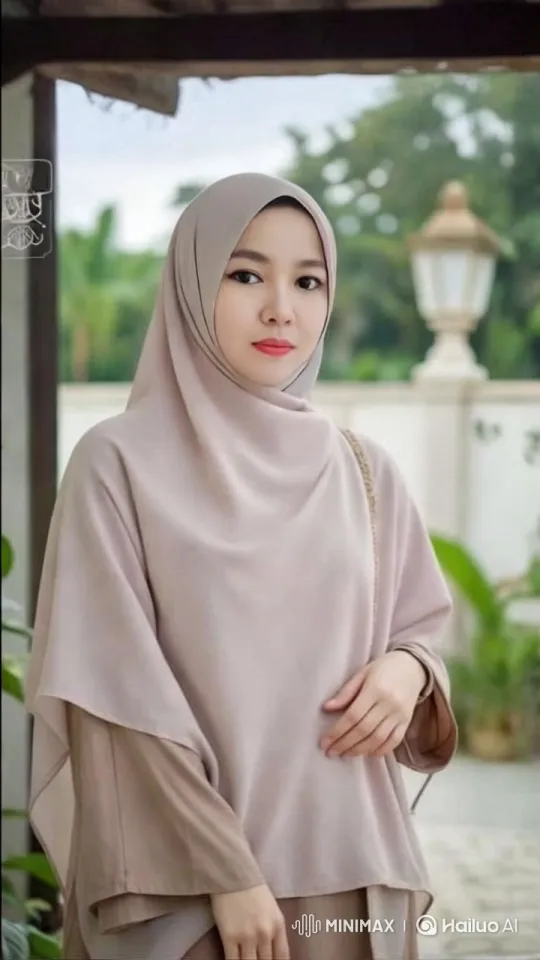 Woman and Cat Embrace in Serene Garden Setting – AI Generated Video | Hailuo AI
