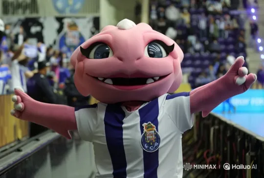 Nonbinary Woman Revealed in Mascot Costume at Live Event – AI Generated Video | Hailuo AI