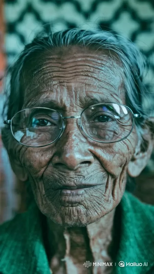 Elderly Person Reflects Serenity and Wisdom – AI Generated Video | Hailuo AI