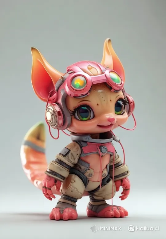 Live2D Animation of a Charming, Anthropomorphic Character – AI Generated Video | Hailuo AI