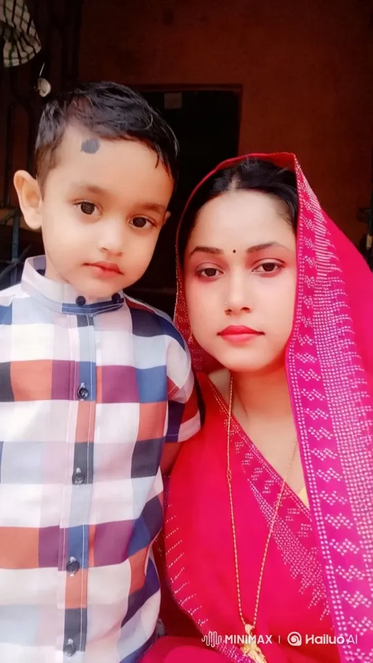 Vibrant Red Traditional Outfits with Subtle Family Dynamics – AI Generated Video | Hailuo AI