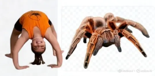 Girl and Spider Stroll Through Bustling City Streets – AI Generated Video | Hailuo AI