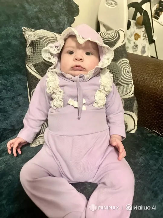 Baby's Joyful Dance and Play on Couch – AI Generated Video | Hailuo AI
