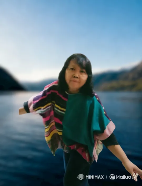 Vibrant Kungfu Artist in Majestic Mountains – AI Generated Video | Hailuo AI