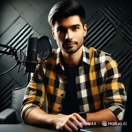 Introduction to Nikhil's Podcast in a Professional Studio – AI Generated Video | Hailuo AI