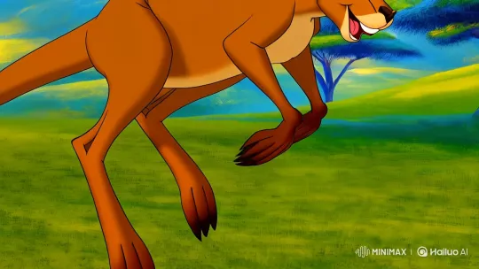 Joyful Kangaroo Soars in Vibrant Australian Outback – AI Generated Video | Hailuo AI
