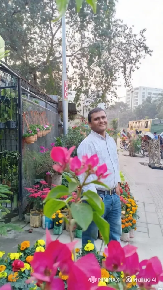 Urban Garden: Nature's Beauty Amidst City Life – AI Generated Video | Hailuo AI