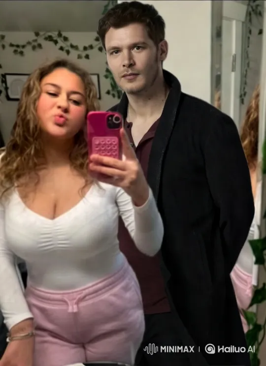 Couples Intimacy Captured in Aesthetic Mirror Selfie – AI Generated Video | Hailuo AI