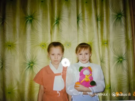 Charming Children in Colorful Floral Setting – AI Generated Video | Hailuo AI