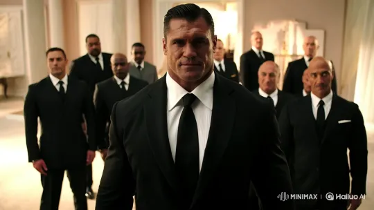 Dignified Men in Suits Await Elegant Rolls Royce Arrival – AI Generated Video | Hailuo AI