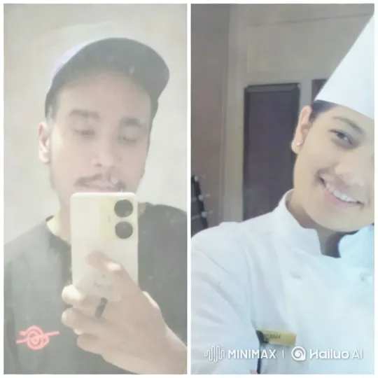Contrasting Scenes: Selfie and Chef in Aesthetic Video – AI Generated Video | Hailuo AI