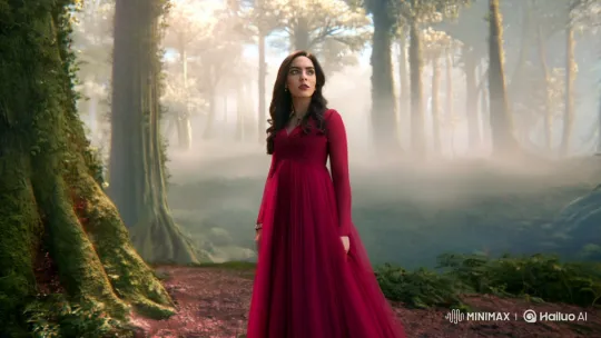 Layla in Dreamlike Forest, Captured by Cinematic Mastery – AI Generated Video | Hailuo AI