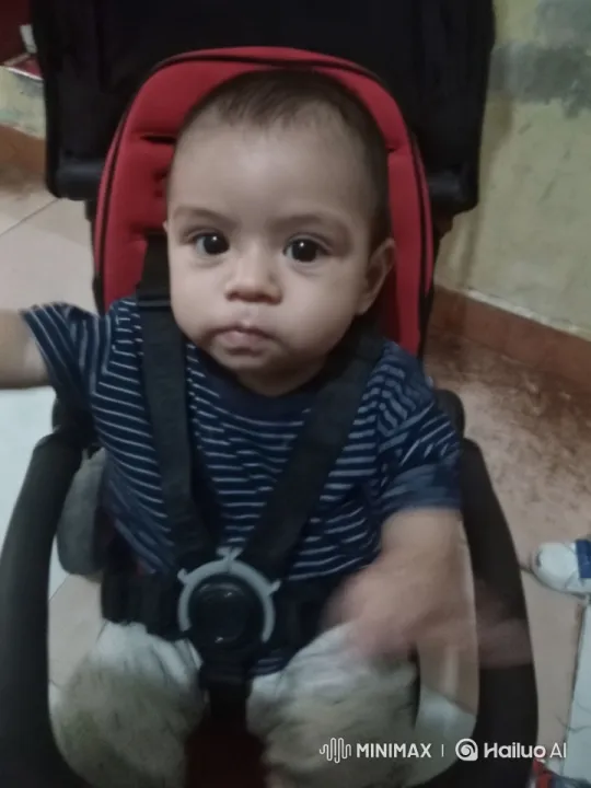 Baby in Stroller Examined in Rustic Setting – AI Generated Video | Hailuo AI