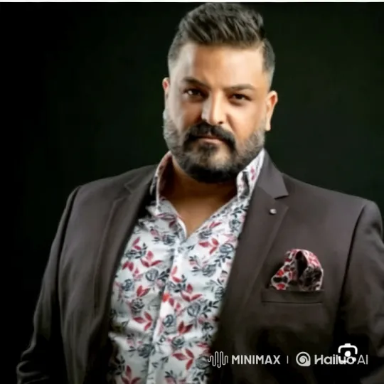 Elegant Man Showcases Stylish Floral Attire – AI Generated Video | Hailuo AI