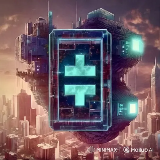 Futuristic Cityscape with Advanced Floating Structure – AI Generated Video | Hailuo AI