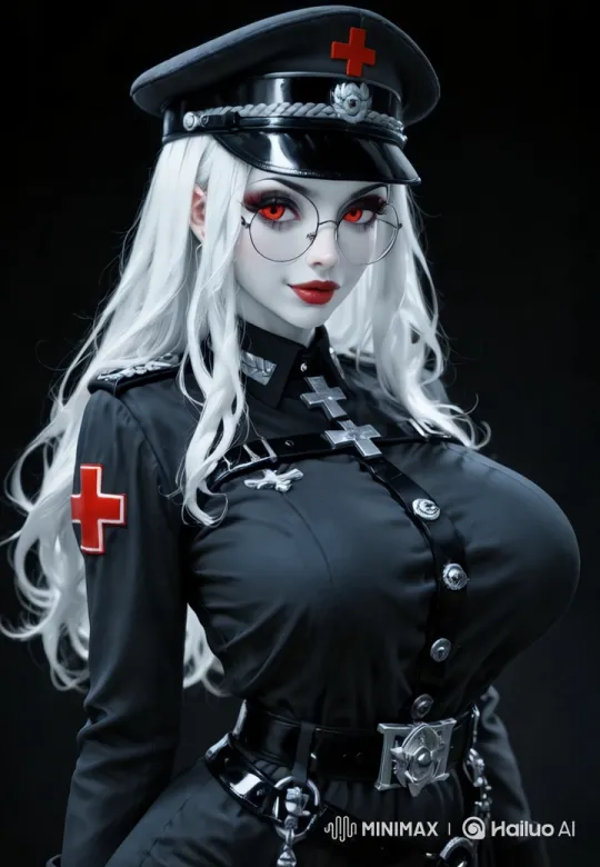Military Figure Jumps in Striking Uniform – AI Generated Video | Hailuo AI