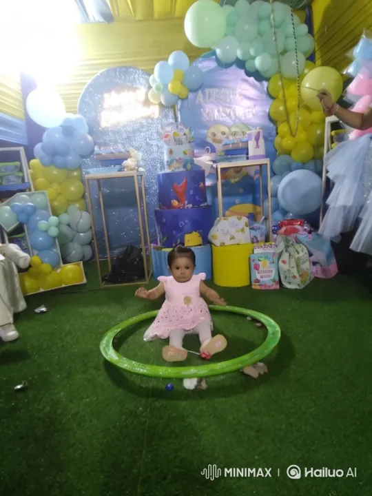 Toddlers Birthday Party with Kungfu Surprise – AI Generated Video | Hailuo AI