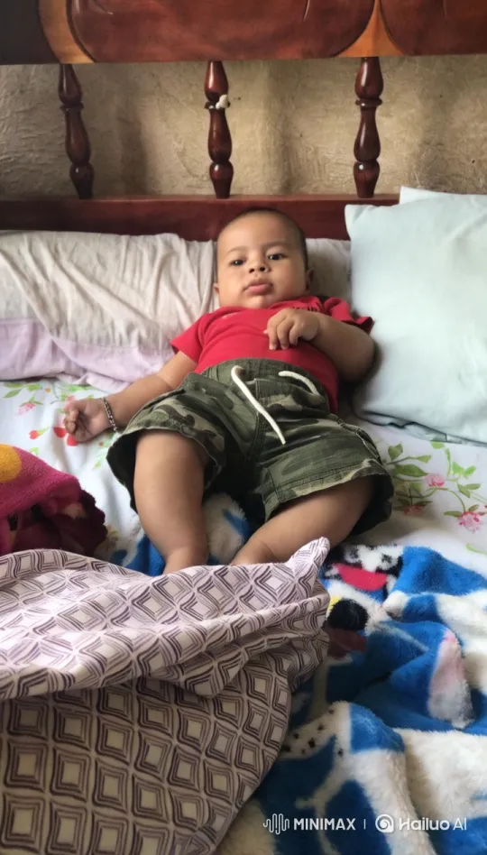 Child Practicing Kung Fu in Cozy Bedroom – AI Generated Video | Hailuo AI