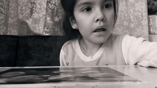 Intimate Portrait of a Girl Amidst Cozy Domesticity – AI Generated Video | Hailuo AI