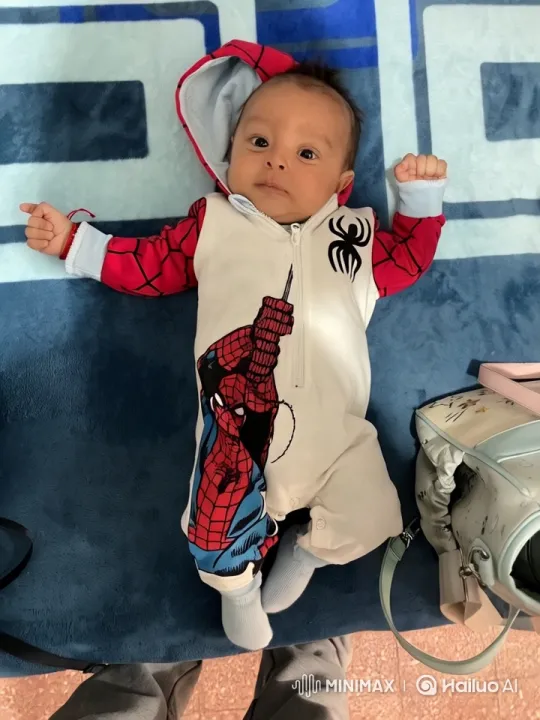 Baby in Spider-Man Onesie Mimics Superhero Moves – AI Generated Video | Hailuo AI