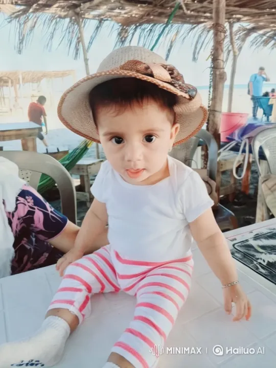 Baby's Playful Kung Fu Dance at the Beach – AI Generated Video | Hailuo AI