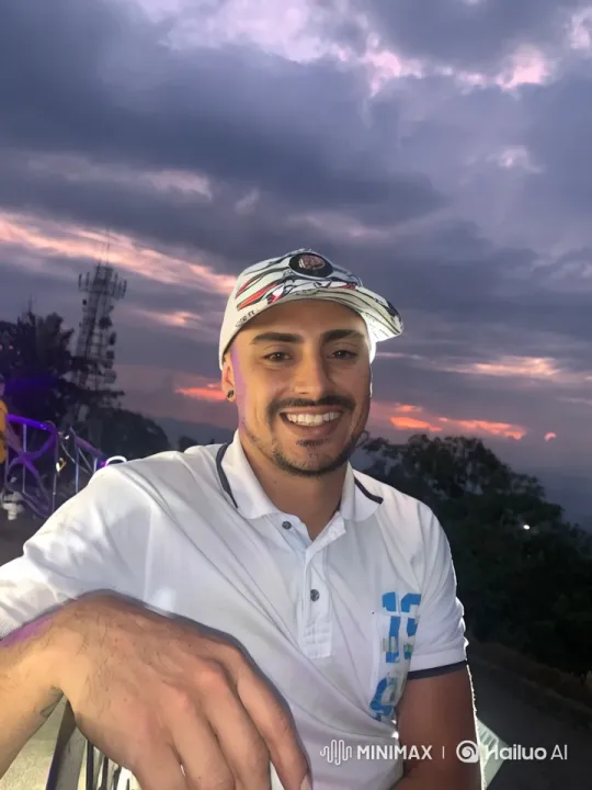 Man Dances and Exercises in Sunset Scenery – AI Generated Video | Hailuo AI