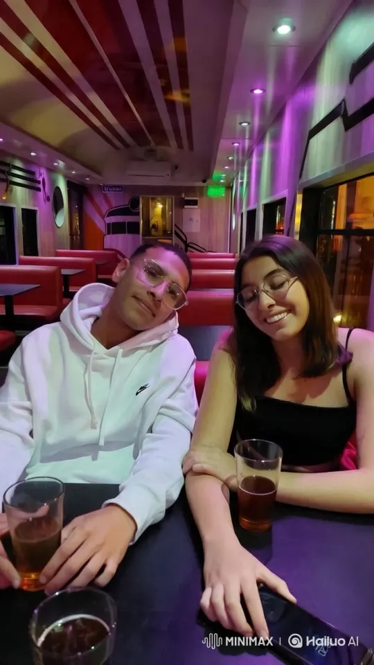 Romantic Encounter in Modern Chic Restaurant – AI Generated Video | Hailuo AI
