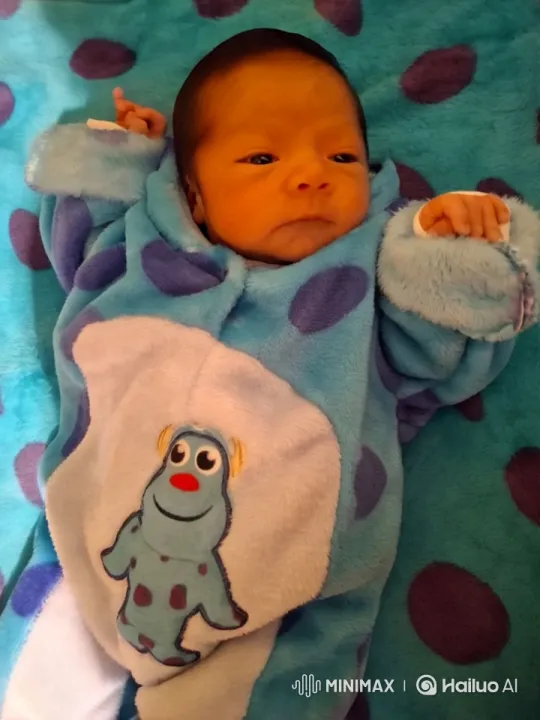 Baby in Monsters, Inc. Onesie Dances Adorably – AI Generated Video | Hailuo AI