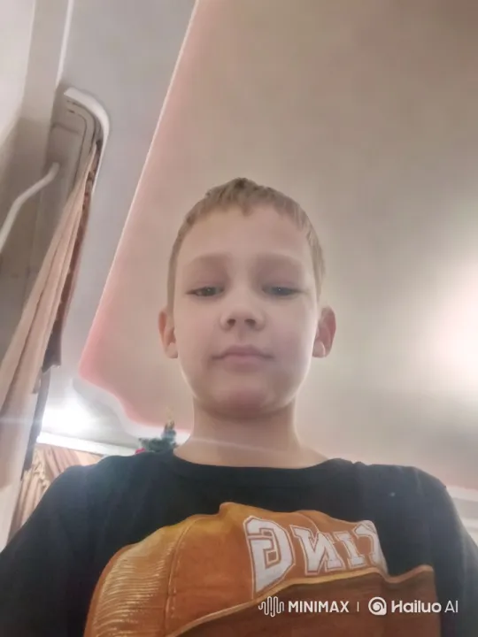 Young Boy with Rifle in Modern Decor Setting – AI Generated Video | Hailuo AI