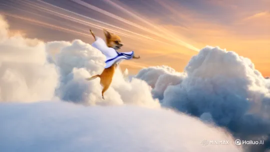 Chihuahua Karate Champ in Dreamy Sky Adventure – AI Generated Video | Hailuo AI