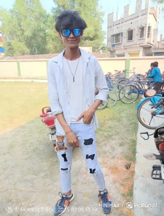 Young Man and Girls Enjoying Bicycles in Colorful 2025 Setting – AI Generated Video | Hailuo AI
